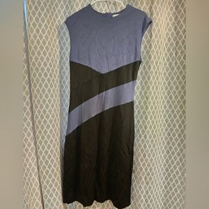 Sonia Rykiel Paris Color Block Blue Black Size 42/10